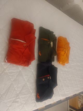 4 Polos de Hollister/ 11e cada uno