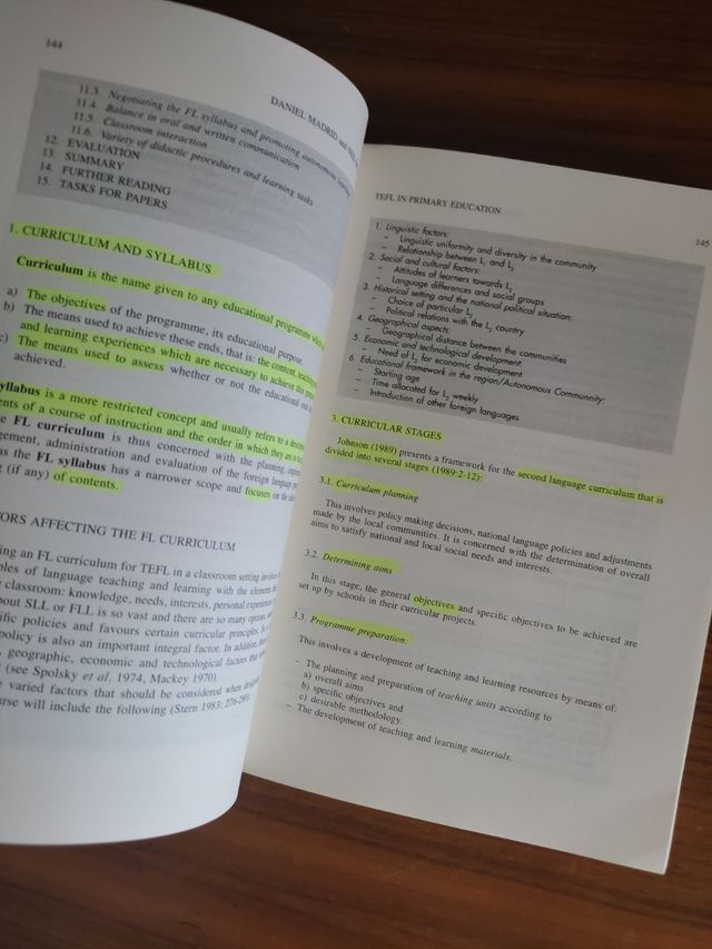 TEFL IN PRIMARY EDUCATION