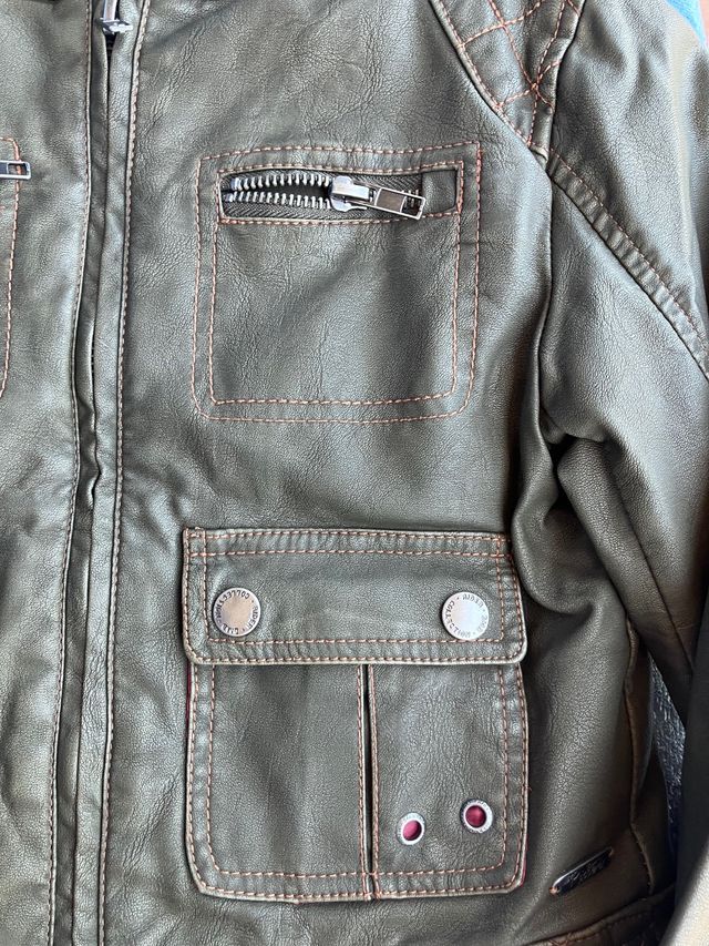 Chaqueta niña piel talla 4-5 años