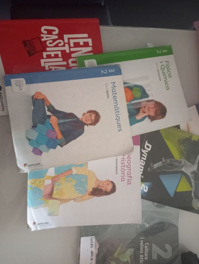 Libros segundo eso