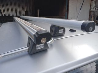 Barras techo aluminio cruz