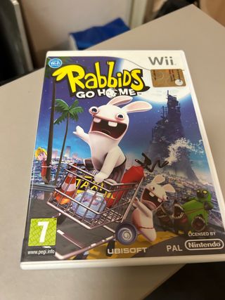 Gioco nintendo wii rabbids go home