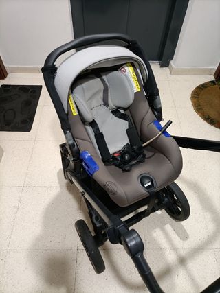 Carrito bebe muum jane 3 piezas