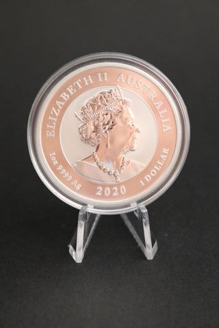 🇦🇺Moneda onza plata Leones Chinos 2020 Australia