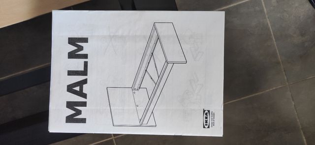 Estructura cama Malm 90x200