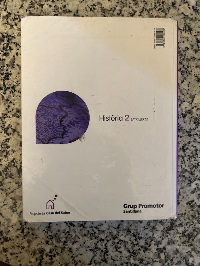 Livro de Història 2. Batxillerat