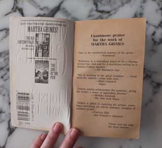 The horse you came in on - Martha Grimes