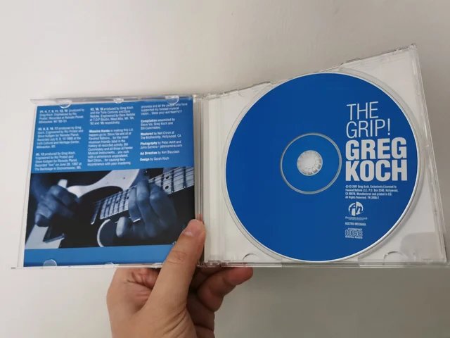 (TAB+CD) Greg Koch (Guitar Play-along + The Grip)