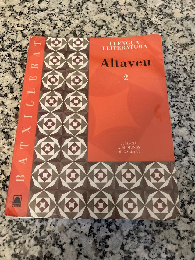 Língua e Literatura do Livro Altaveu. Batx