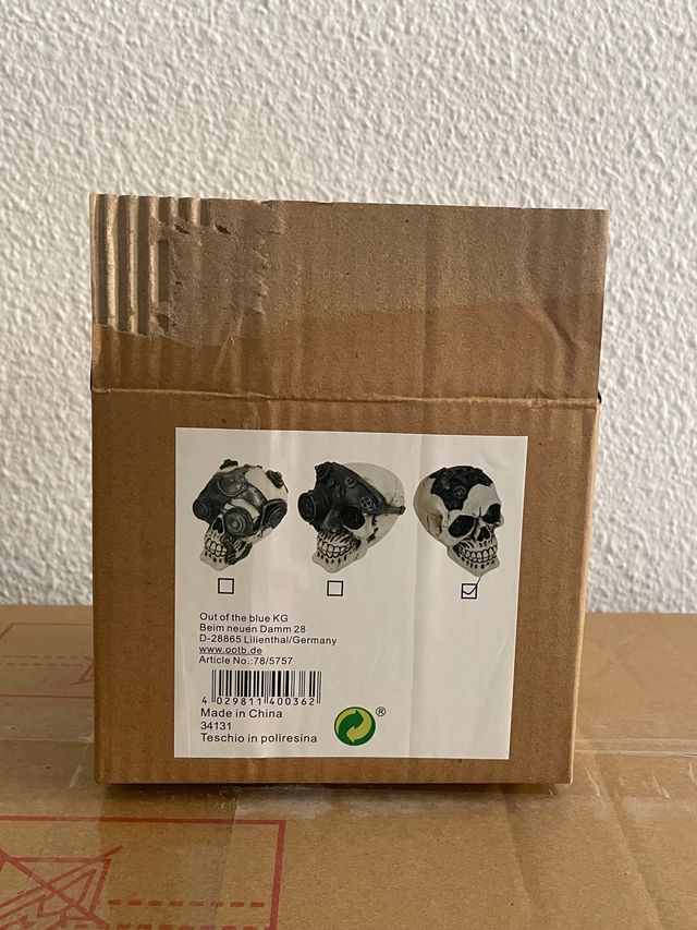 Calabera decorativa steampunk