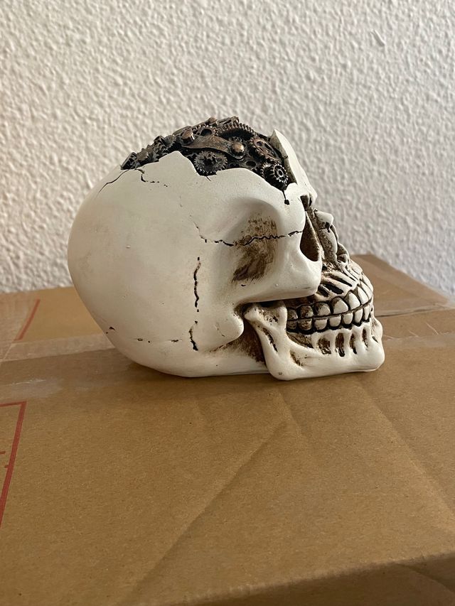 Calabera decorativa steampunk