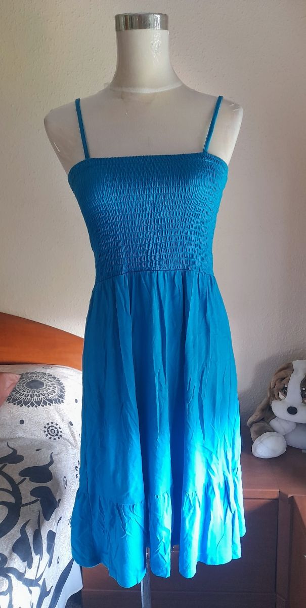 Vestido tirantes múltiposiciones S/M o 36-38.