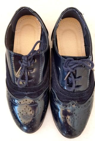 Zapatos azul marino 