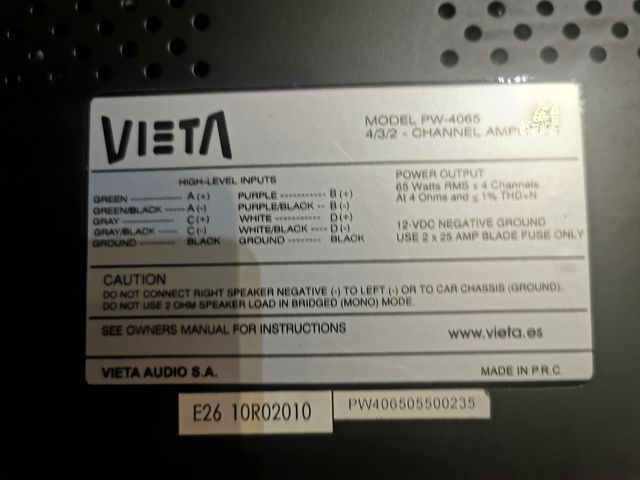 Radio sony 3d, mp3 70€, etapa vieta 60€