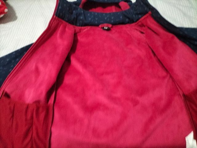 Chaqueta de nieve niña. Talla 8