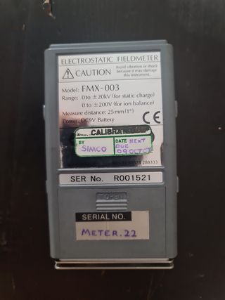 Medidor de Campos Electroestaticos SIMCO