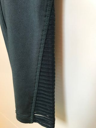 Leggings Verde con Transparencias de Women'Secret