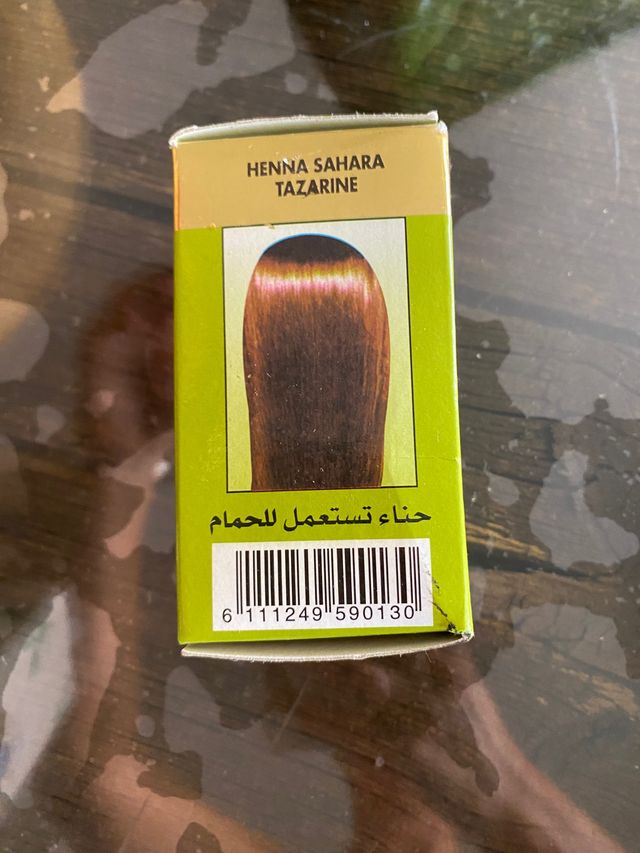 Tinte Henna para el pelo