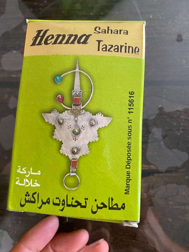 Tinte Henna para el pelo