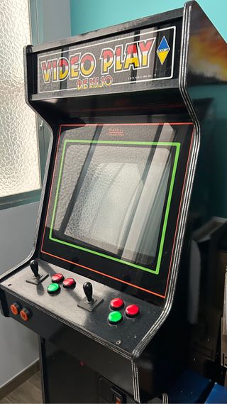 Máquina mueble arcade Video Play De Lujo