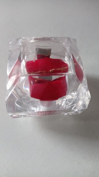 Pendientes aro dorados artesanía