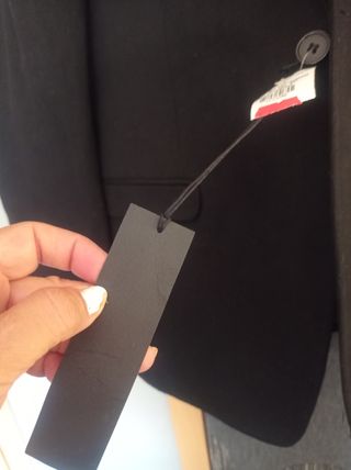 Chaqueta caballero negra 52M