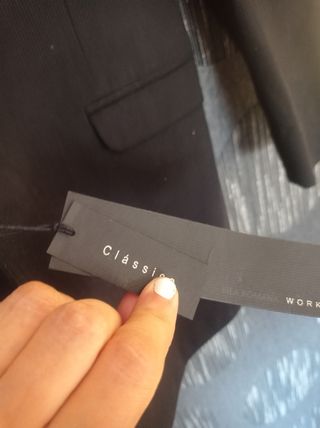 Chaqueta caballero negra 52M