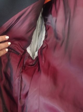 Chaqueta caballero negra 52M