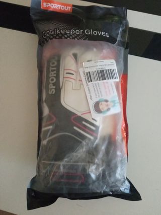 Guantes de portero. Talla 6