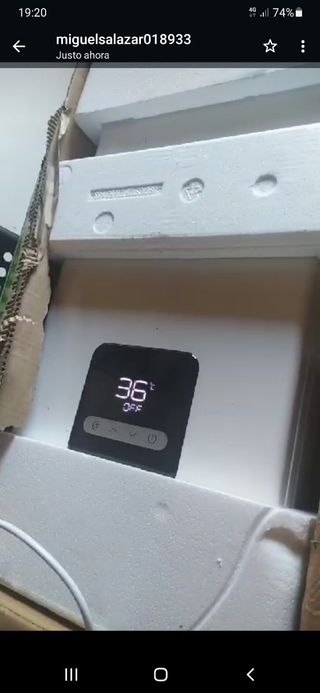 CALENTADOR ESTANCO 12 L PARA GAS NATURAL.