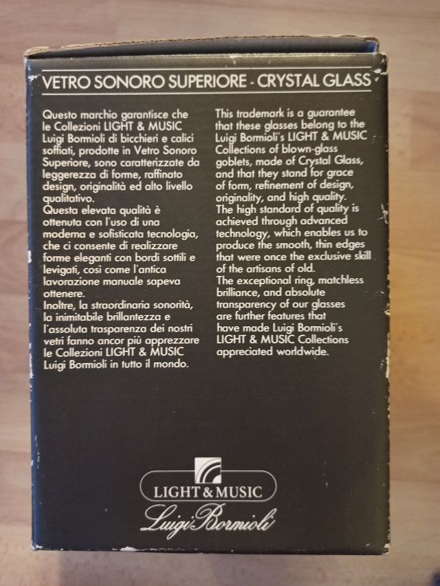 Copas Champagne de cristal