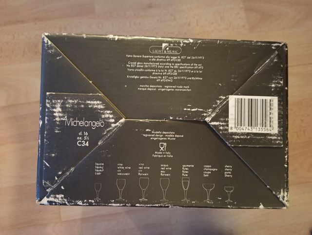 Copas Champagne de cristal