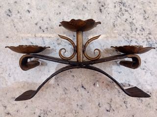 Pareja de candelabros antiguos