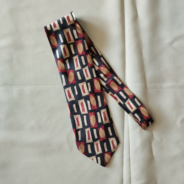 Cravatta Fantasia Geometrica Seta