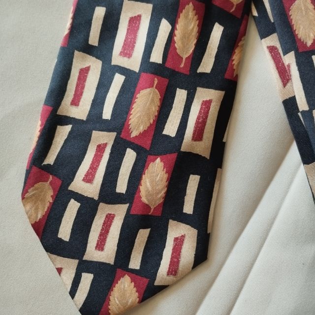 Cravatta Fantasia Geometrica Seta