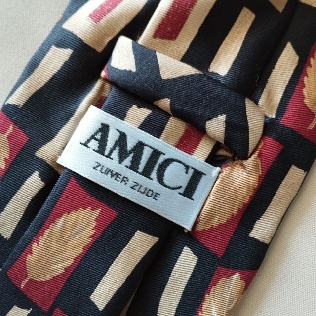 Cravatta Fantasia Geometrica Seta