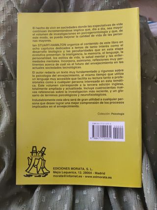 Libro psicología del envejecimiento