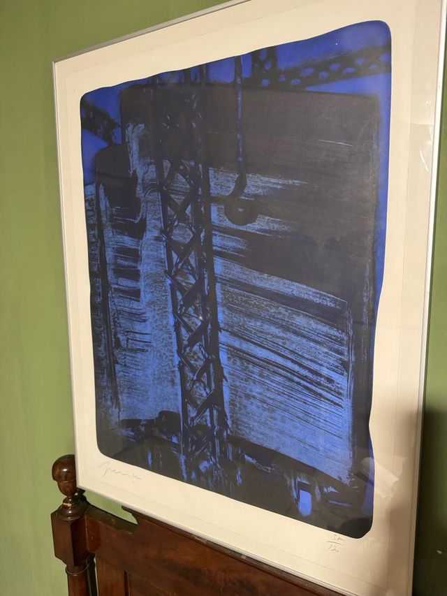 Litografia firmada . Perico pastor Precio unidad !