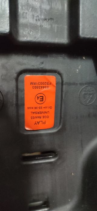 Alzador de coche 22-36kg grupo 3