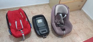 sillita y maxicosi con base isofix