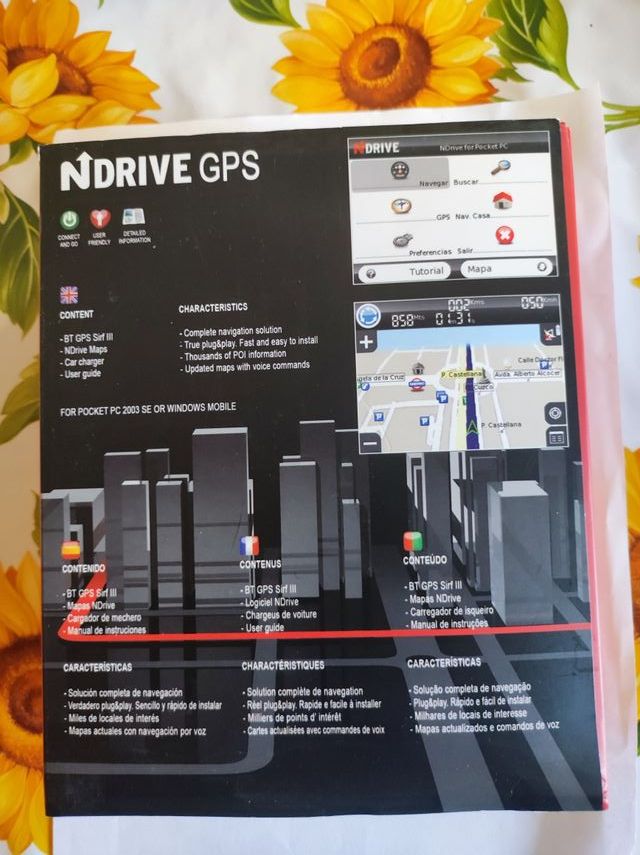 KIT Ndrive Gps Navigatore Nuovo