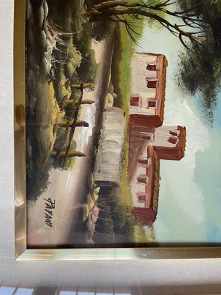 Quadro 🖼️ Pavani con cornice in noce