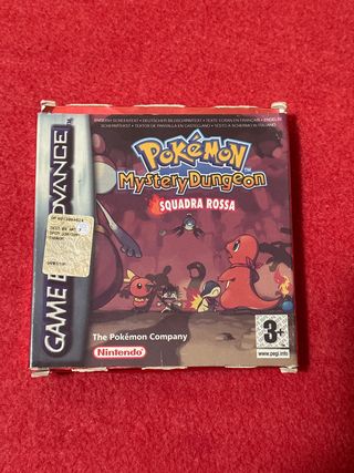 nintendo Pokemon mysteryDungeon squadra rossa