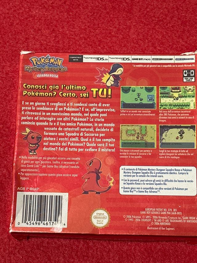 nintendo Pokemon mysteryDungeon squadra rossa