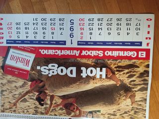 Calendario 1995 Winston