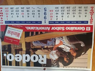 Calendario 1995 Winston