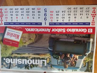 Calendario 1995 Winston