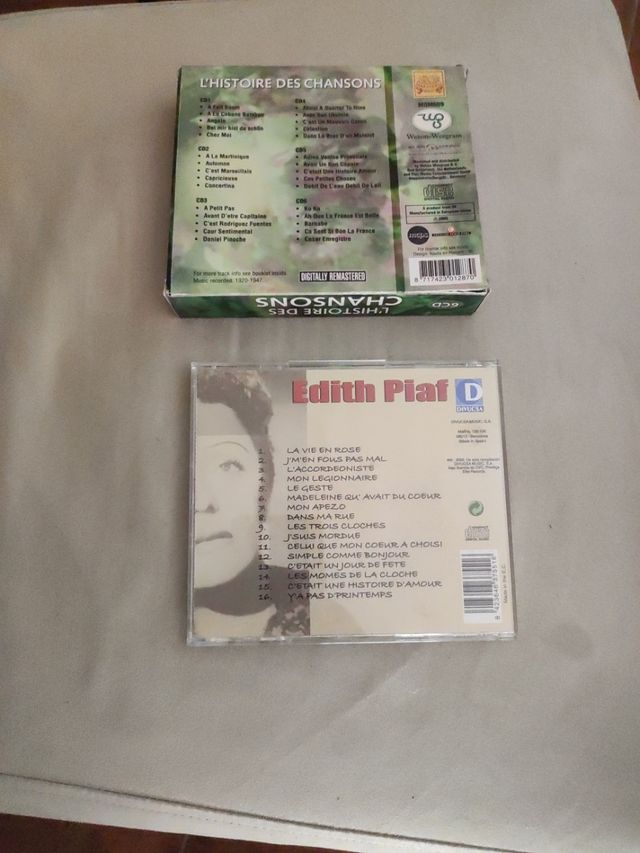 Cds, EDITH PIAF