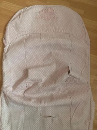 Bolsa bebé, cambiador y funda 