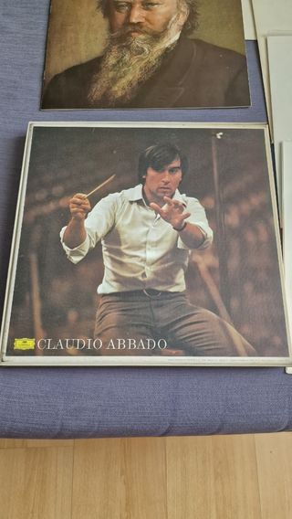 Vinilos Johannes Brams sinfonías completas Abbado